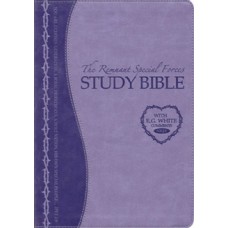 Remnant Study Bible KJV (Lavender) Leathersoft Indexed, with E.G White comments