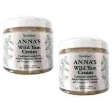 Anna's Wild Yam Cream  x 2 jars +  USA postage and packaging